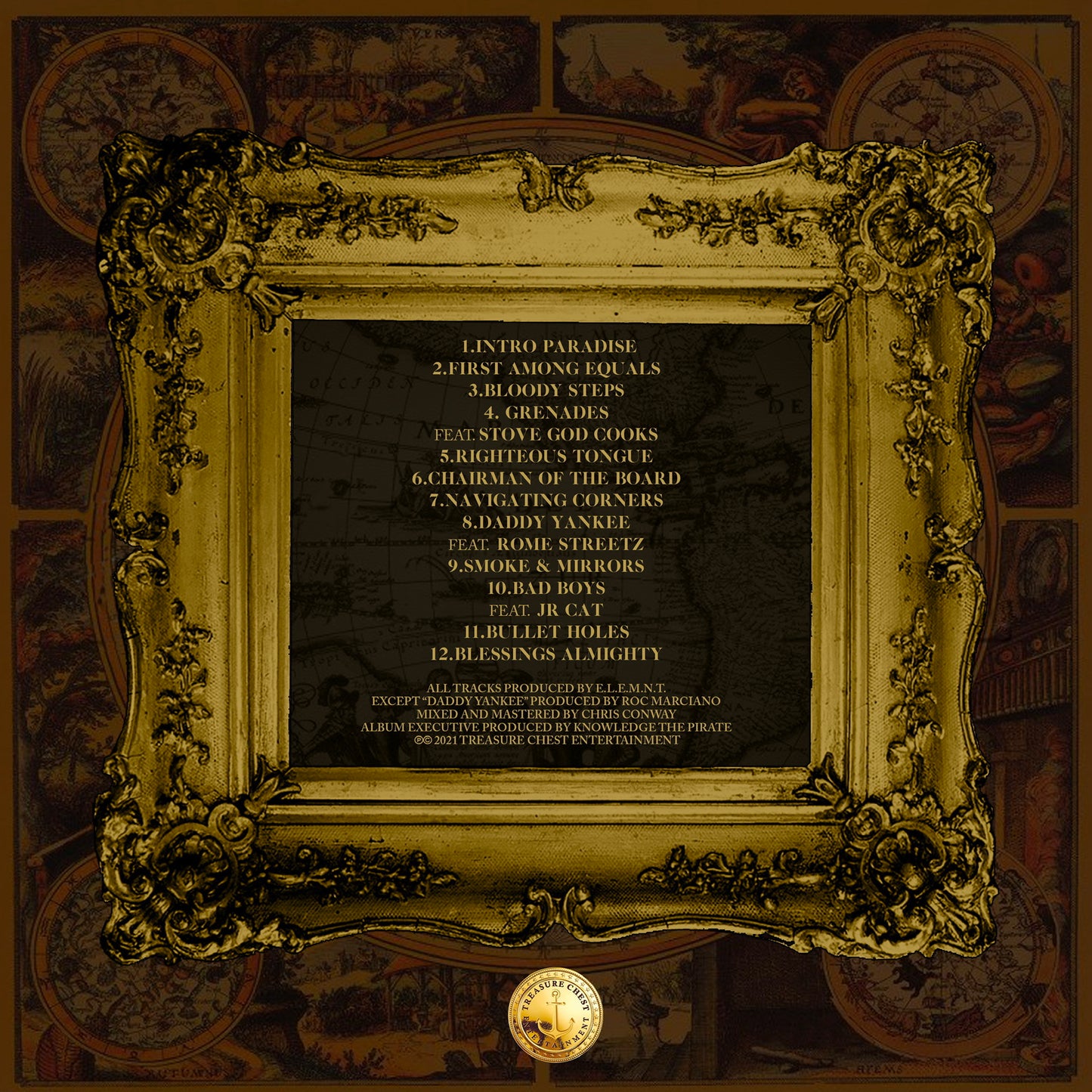 Hidden Treasures back album cover