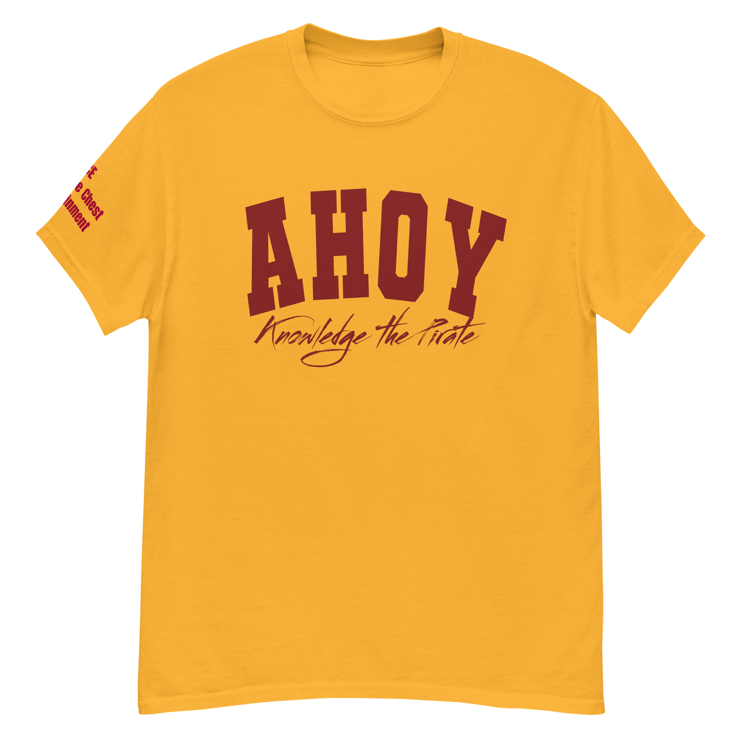 Red Ahoy T-Shirt - 5 lbs of Pressure Collection