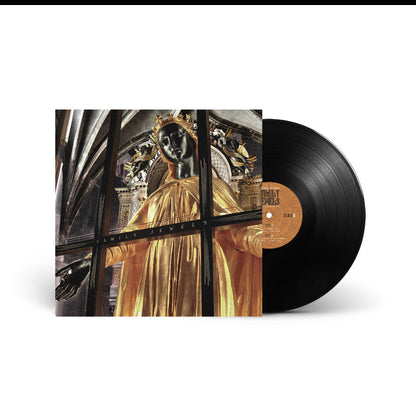 "Family Jewels" black vinyl cover.
